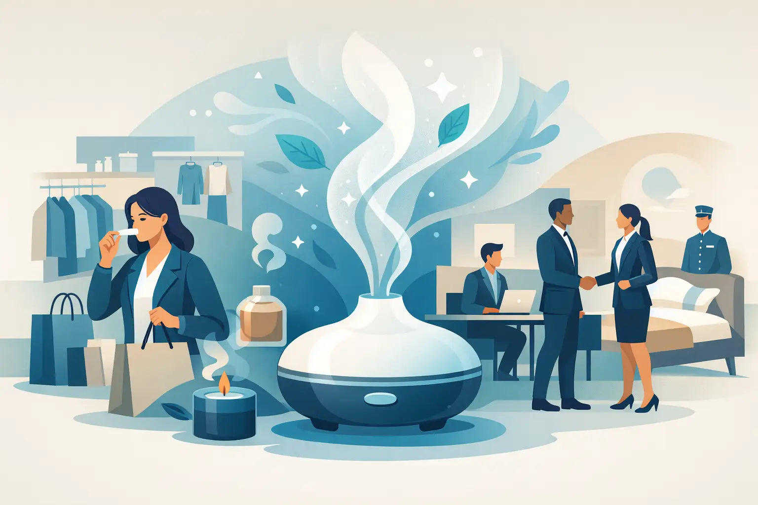 7 tendencias en scent branding comercial