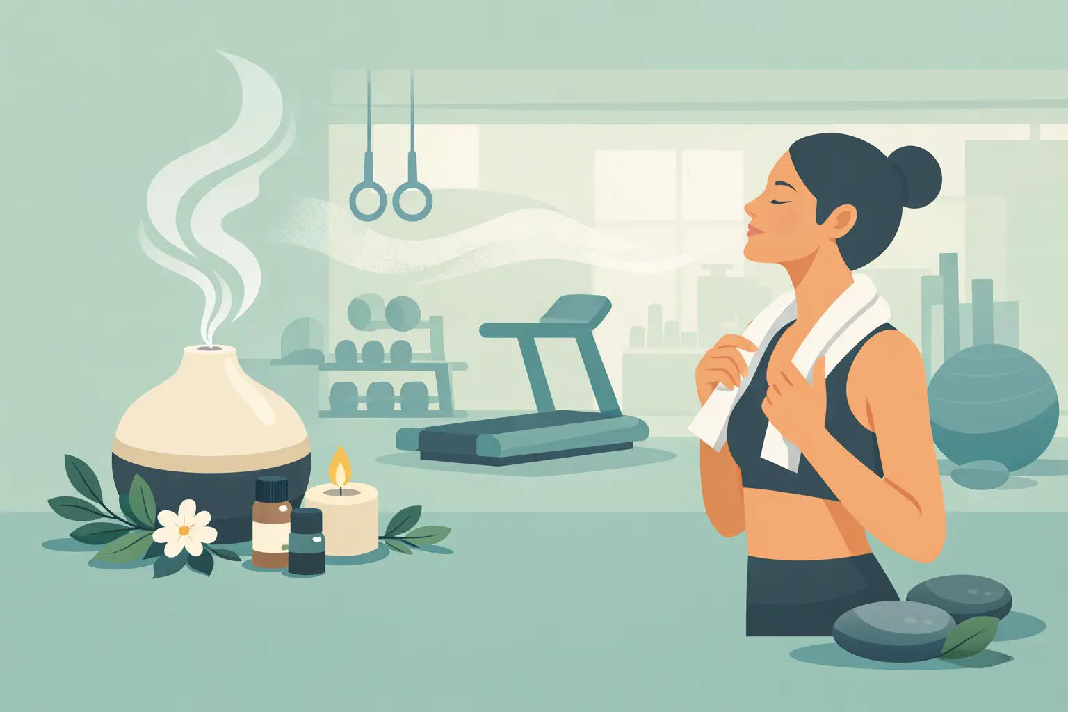 Guía para aromatizar gimnasios con criterio