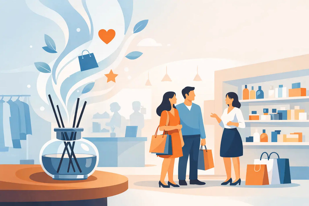 Aroma para fidelizar clientes retail