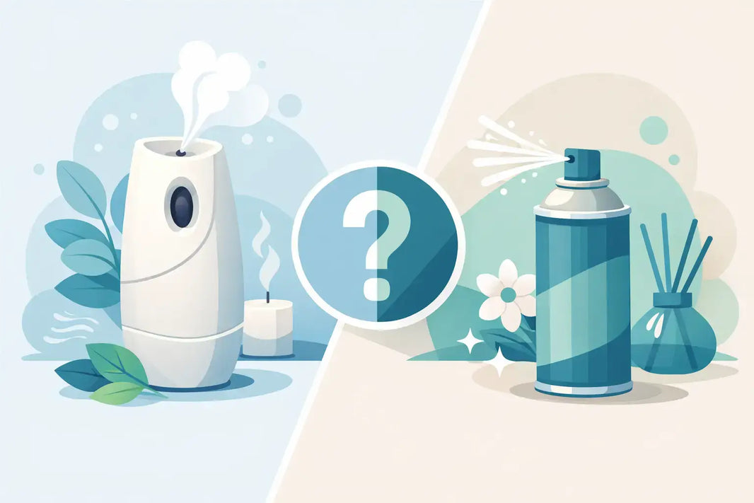 Ambientador automático vs aerosol: cuál conviene