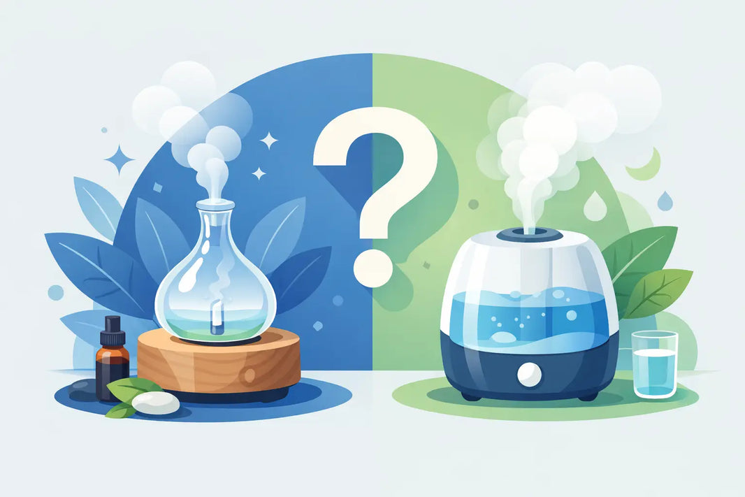 Difusor nebulizador vs humidificador, ¿cuál elegir?