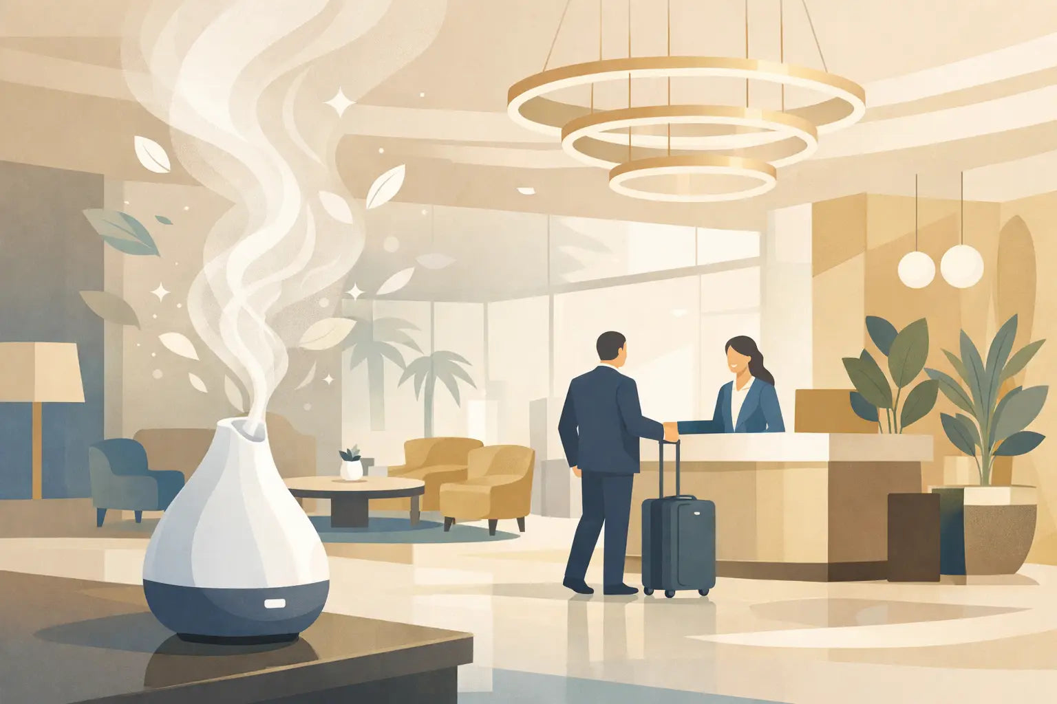 Aroma para lobby de hotel que deja huella