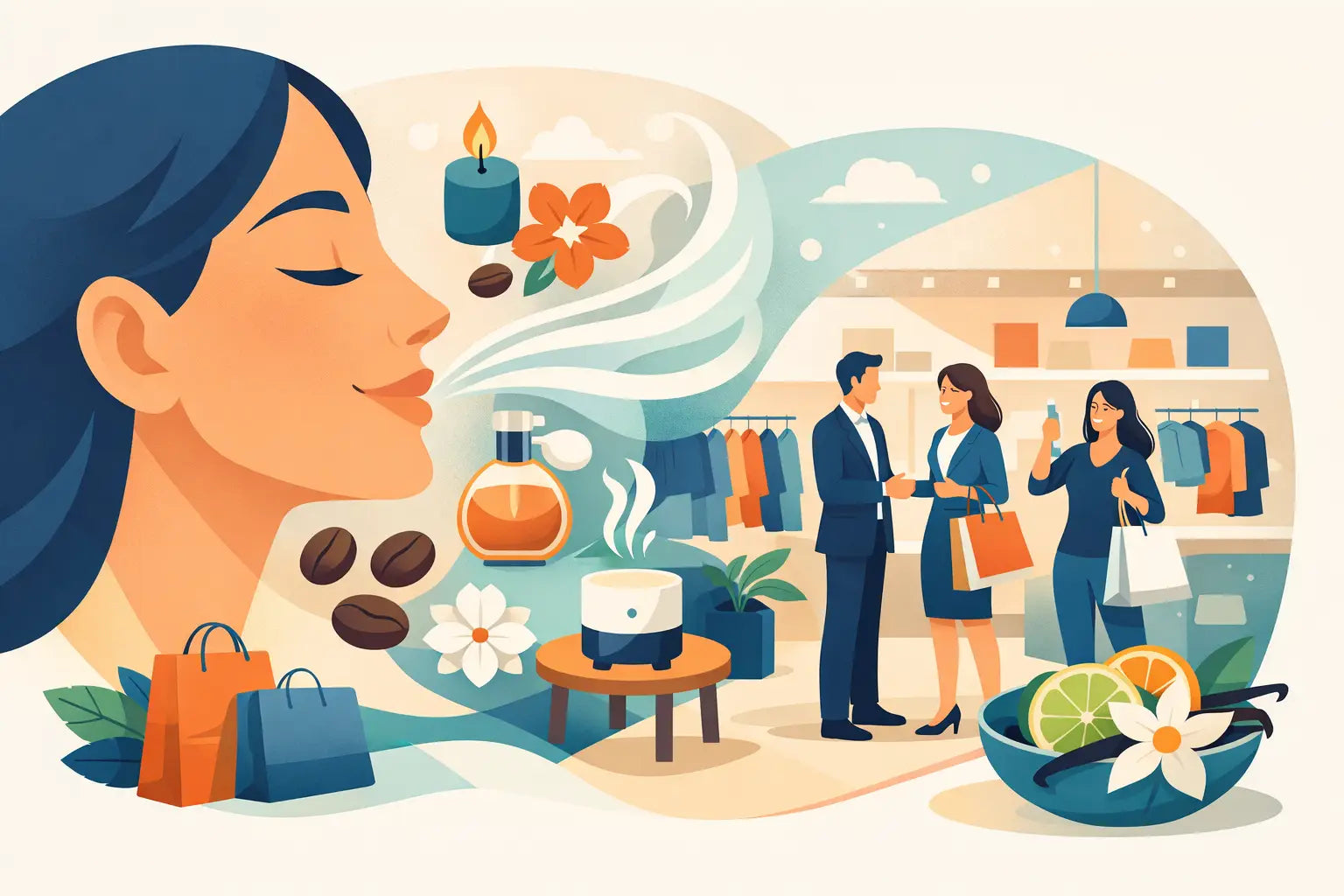 9 beneficios del marketing olfativo comercial