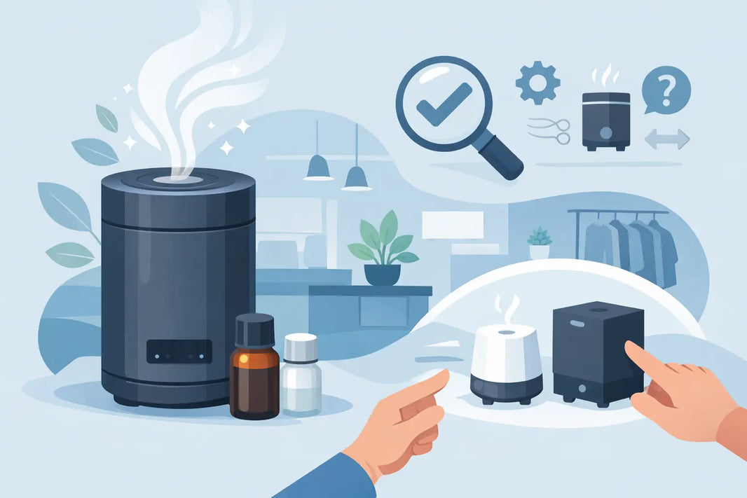 Máquina aromatizadora para negocios: cómo elegir