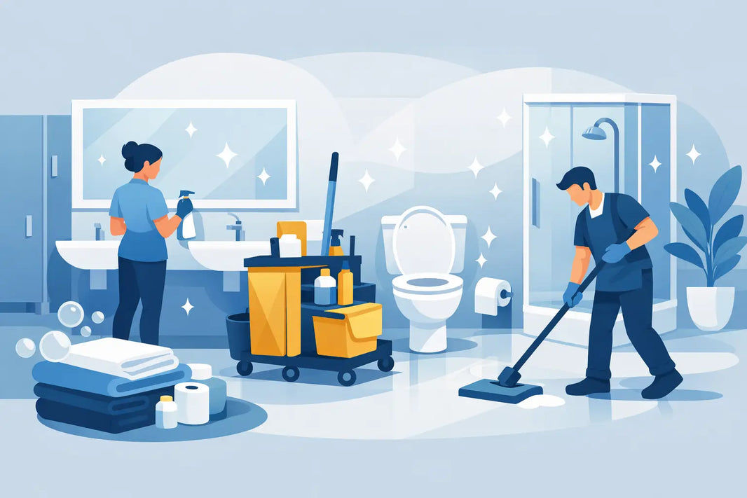 Servicio de higiene para baños que sí se nota