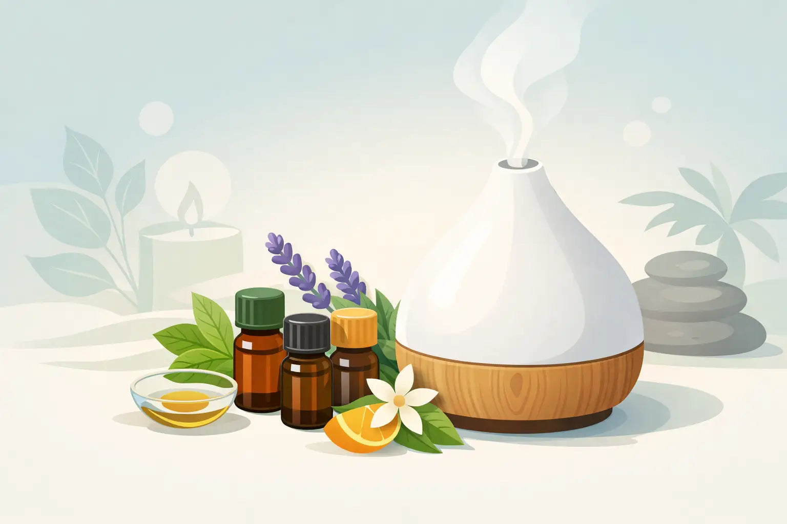 Aceites aromáticos para difusores: cómo elegir