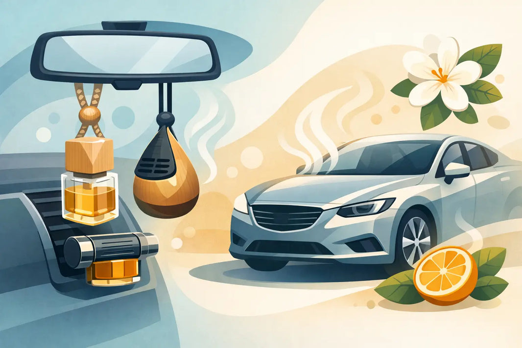 Guía de difusores para autos con aroma premium