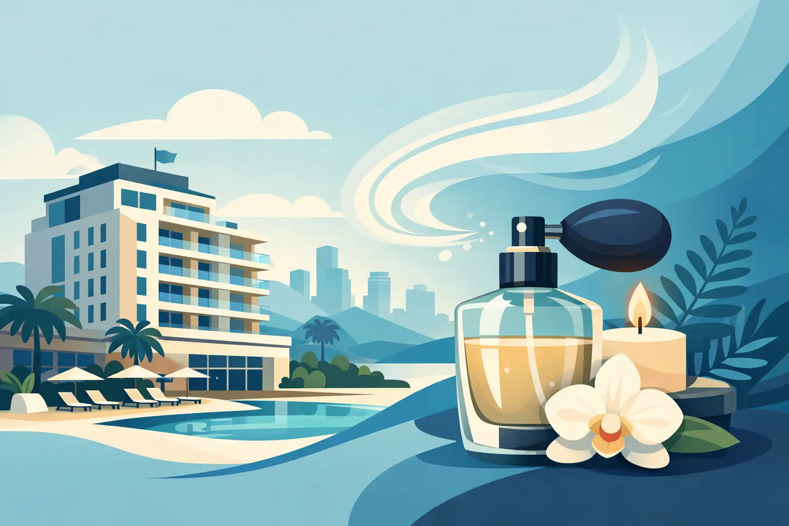 Cómo perfumar una cadena hotelera bien