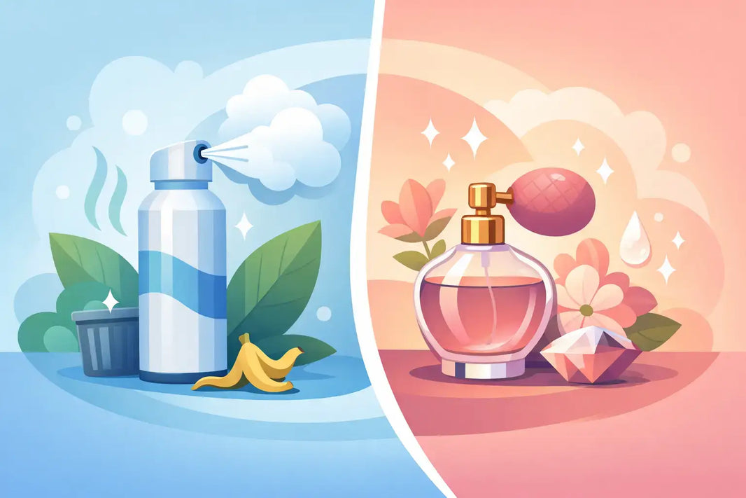 Neutralizador de olores vs perfume: qué elegir