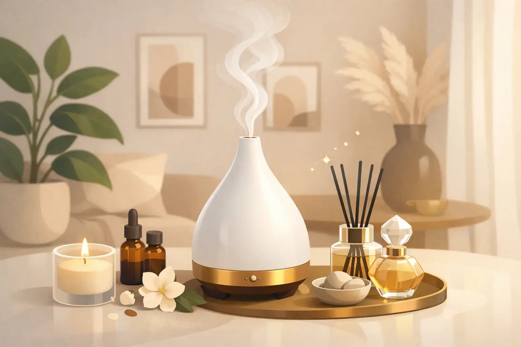 Cómo usar un difusor en casa con aroma de lujo