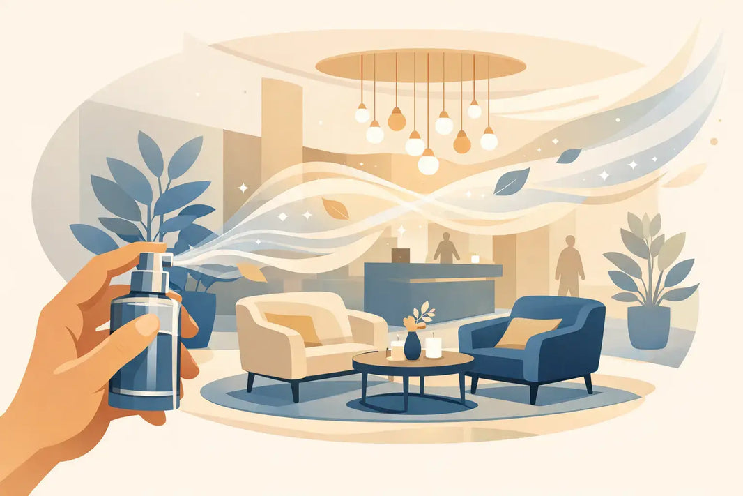 Cómo perfumar un lobby elegante con acierto