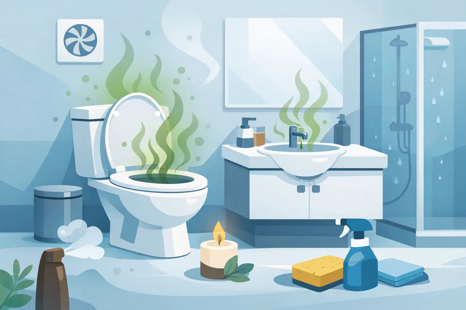 Por qué huele mal un baño y cómo eliminarlo