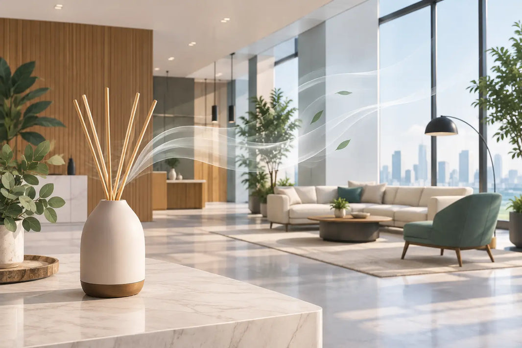 Guía para aromatizar grandes espacios con estilo