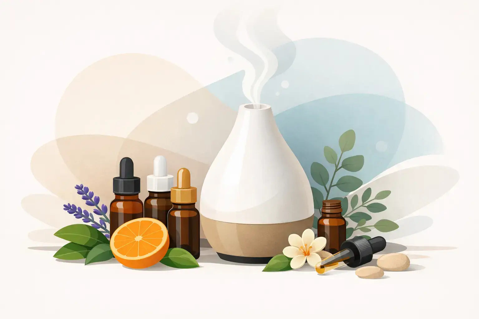 Aceites aromáticos premium para difusor
