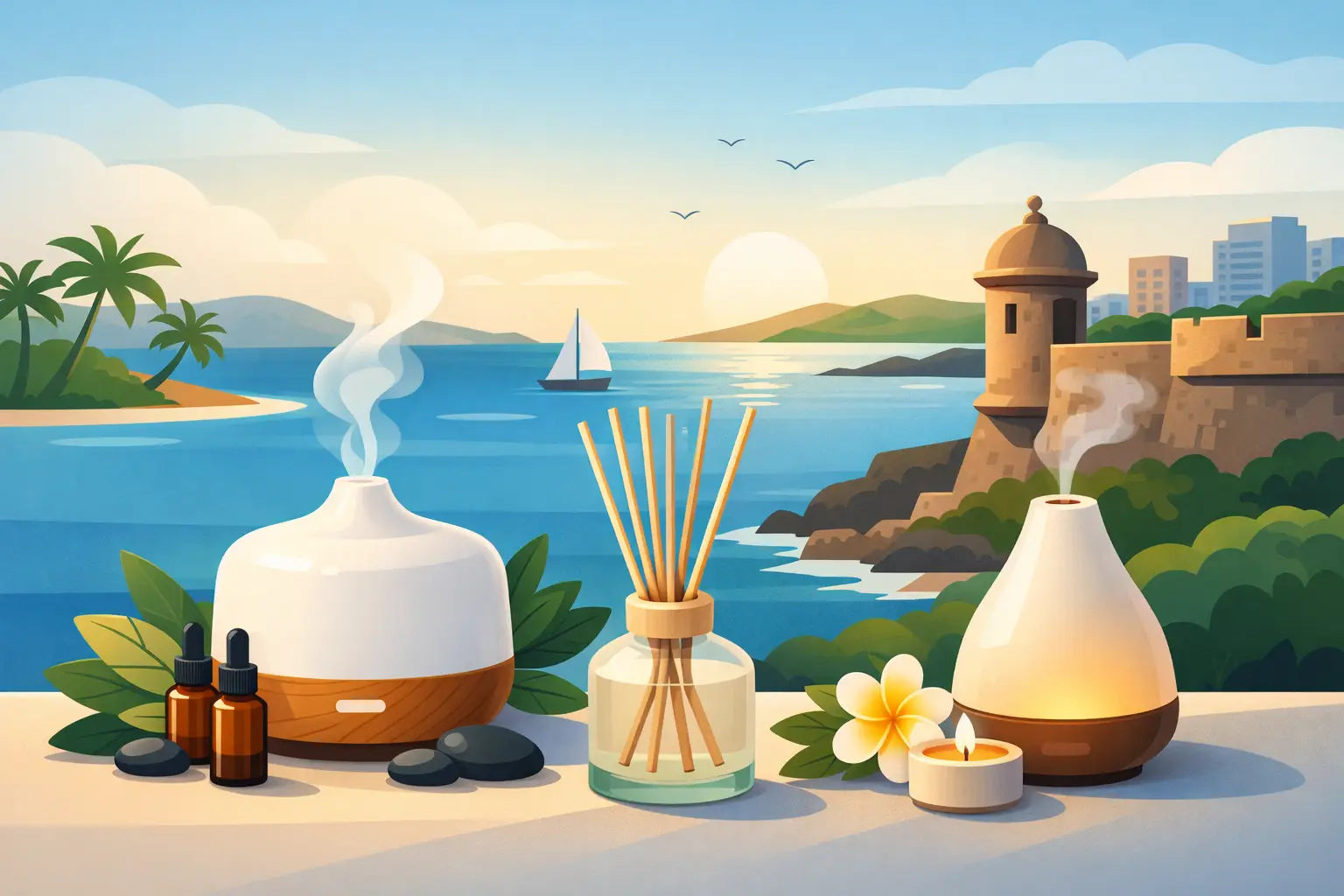 Dónde comprar difusores de aroma en Puerto Rico