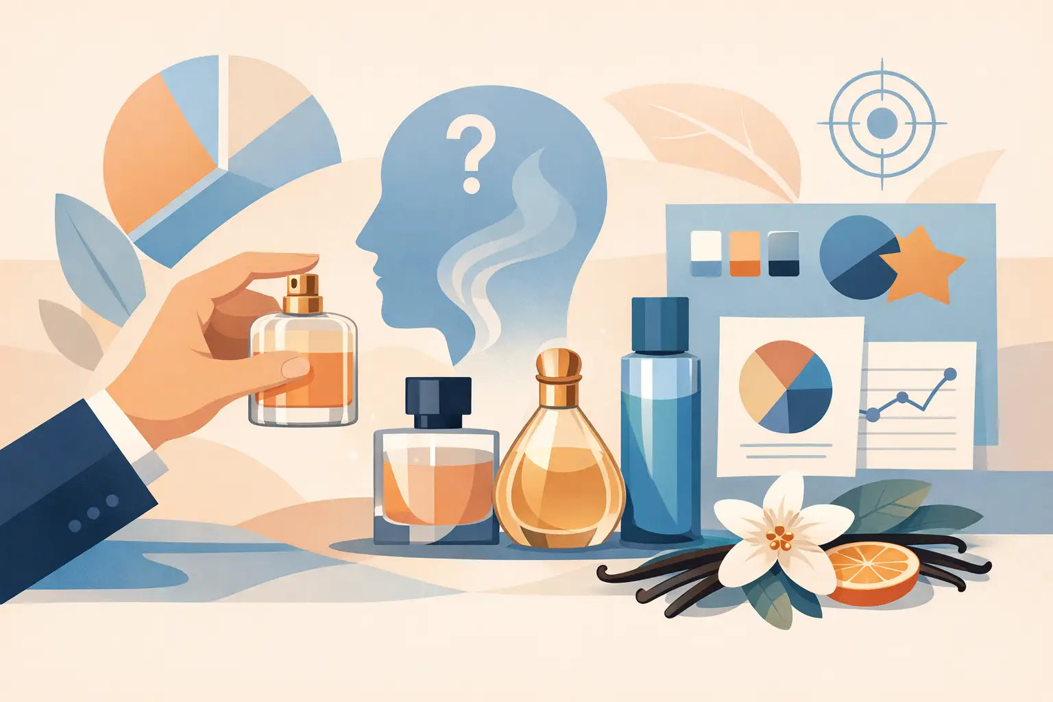 Cómo escoger fragancia para marca sin fallar