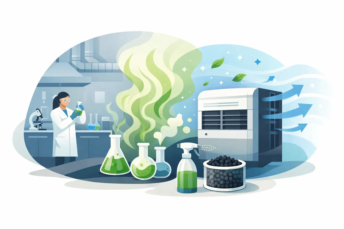 Soluciones de olor para laboratorios eficaces