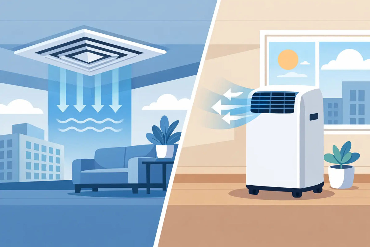 Difusor HVAC versus portátil: cuál elegir
