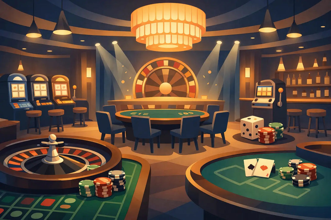 Ejemplo de ambientación para casinos eficaz