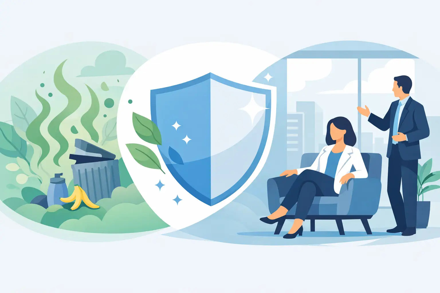 Control olores sin perder imagen ni confort