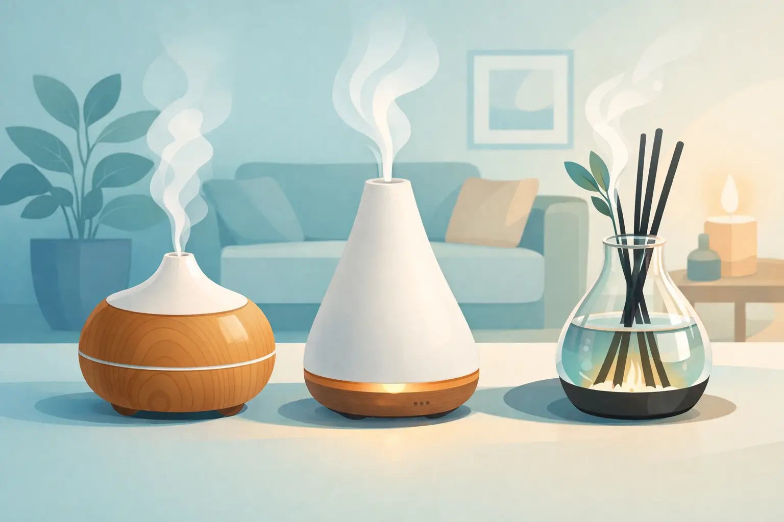 Mejores difusores para hogar: cómo elegir bien