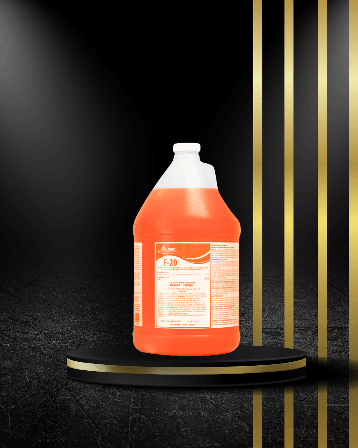 F-20 Sanitizer 1GAL – Reliable Disinfectant Solution